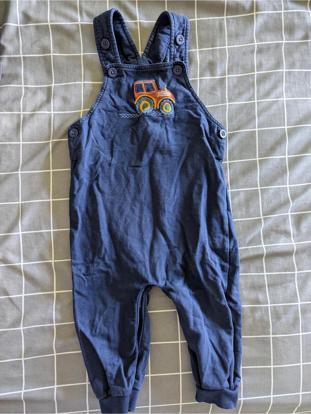 Jojo tractor dungarees overalls